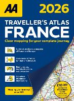 AA Travellers Atlas France 2026